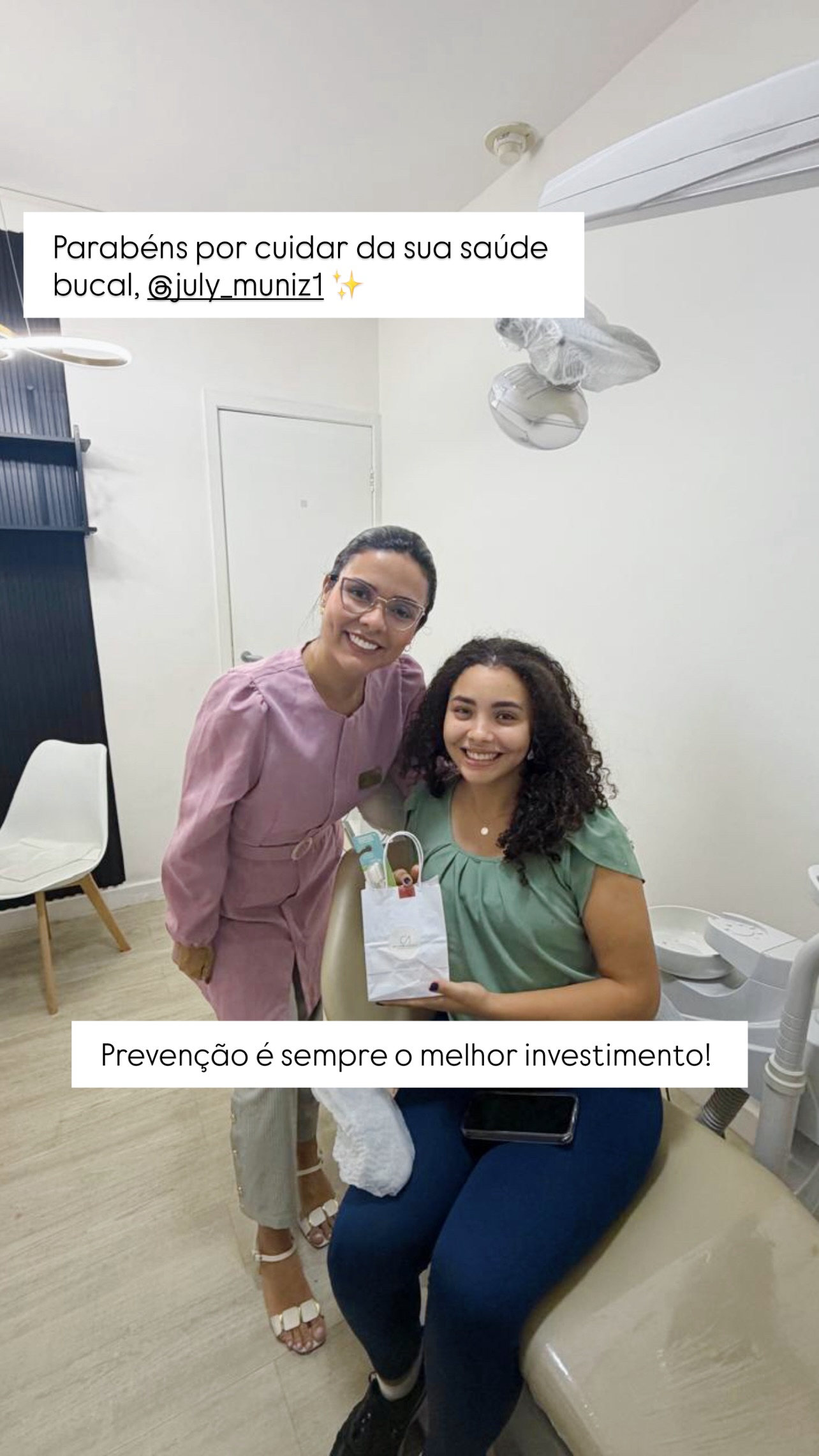 Paciente da Dra. Camila Andrade