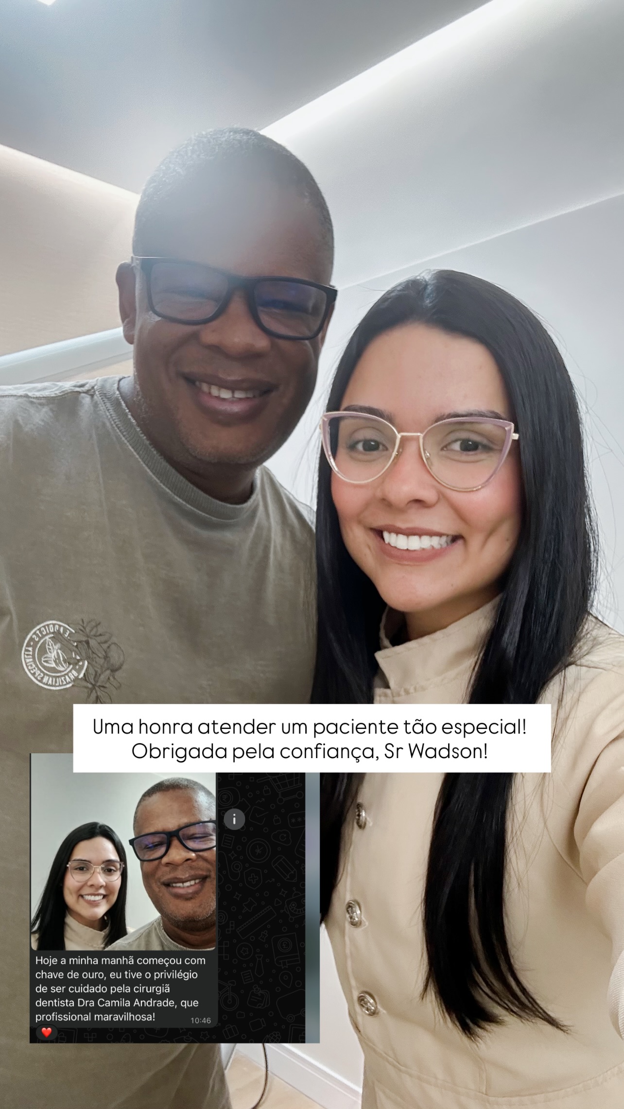 Paciente da Dra. Camila Andrade