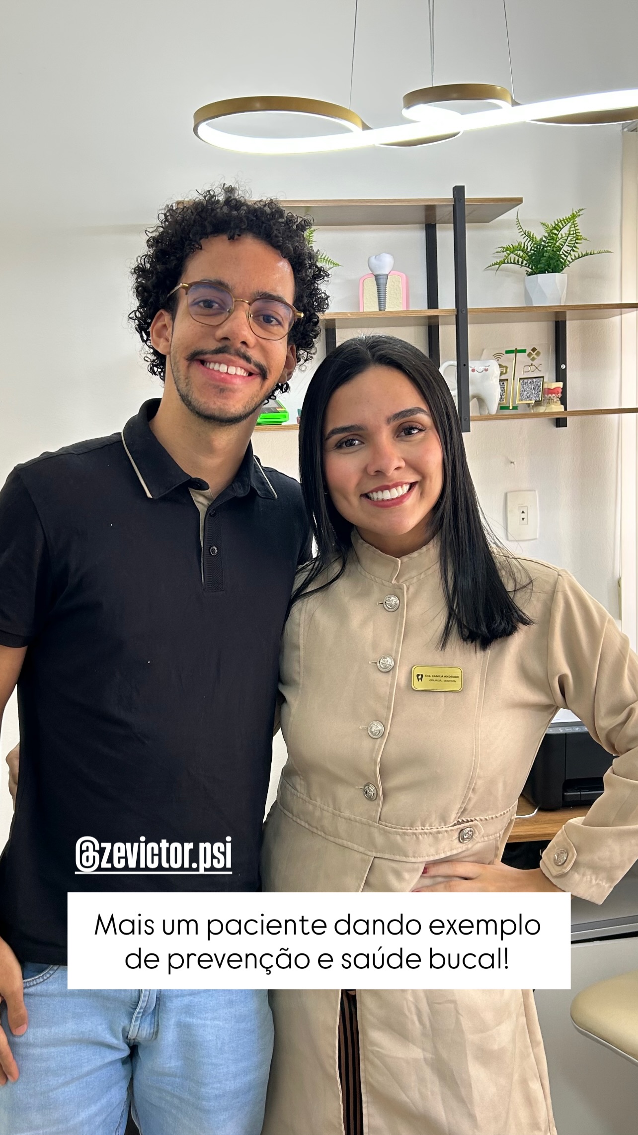 Paciente da Dra. Camila Andrade